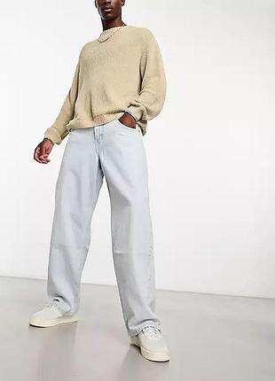 Прямі широкі джинси wesc "jay wide leg" polar