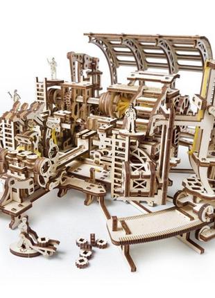 Механічні 3d пазли ugears - «фабрика роботів»