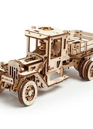 Механічні 3d пазли ugears - «вантажівка ugm-11»