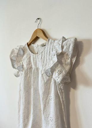 Біла котонова блуза від f&f🌿