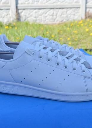 Adidas stan smith мужские кроссовки белого цвета оригинал 46 45.5 размер