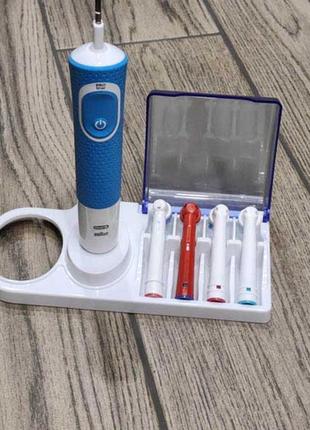 Подставка органайзер для зубной щетки и насадок braun/oral-b i...6 фото