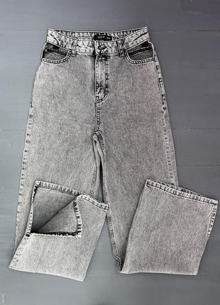 Джинси джинсові шорти різні mom wide leg slim straight 34-366 фото