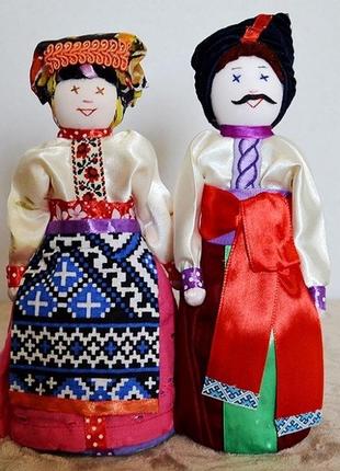 Куклы украинцы пара, українці, hand - made  арт.20-471 фото