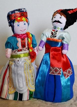 Куклы украинцы пара, украинцы, hand - made арт.20-453 фото