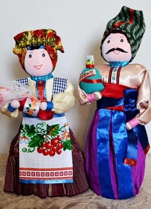 Куклы украинцы пара, українці, hand - made   арт.35-43