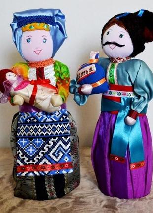 Куклы украинцы пара, українці, hand - made   арт.35-442 фото