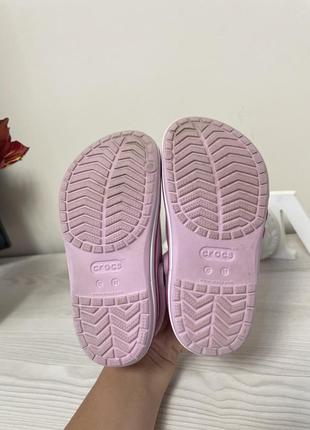 Сандалі босоніжки для дівчинки crocs4 фото