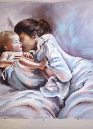 Картина "мати із немовлям"
