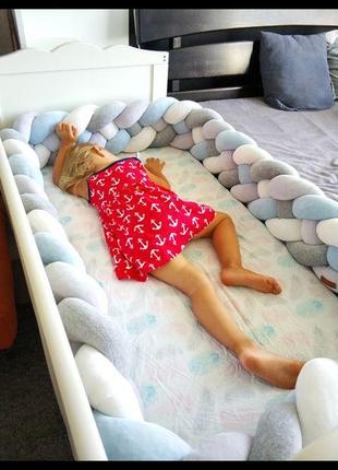Бортики кіски в дитяче ліжечко2 фото