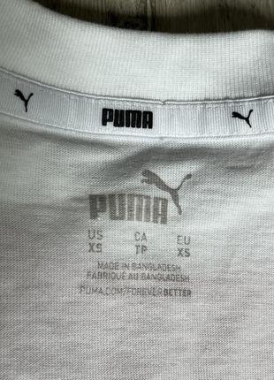 Женская коттоновая спортивная майка puma из новых коллекций2 фото