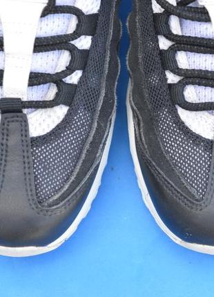 Nike air max 95 женские кожаные кроссовки черного цвета оригинал 38 размер6 фото