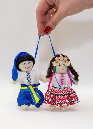 Куклы vikamade  брелки мини пара , украина.