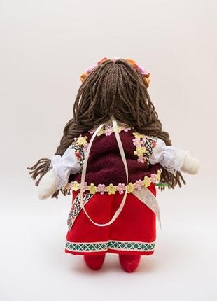 М'яка лялька vikamade українка тип шарнірна дівчинка.4 фото