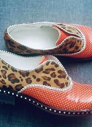 Итальянская кожа туфли girotti лоферы