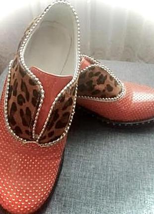 Итальянская кожа туфли girotti лоферы