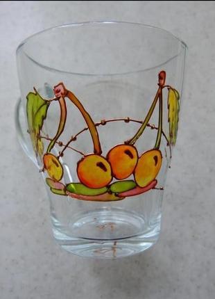 Чашка с росписью1 фото