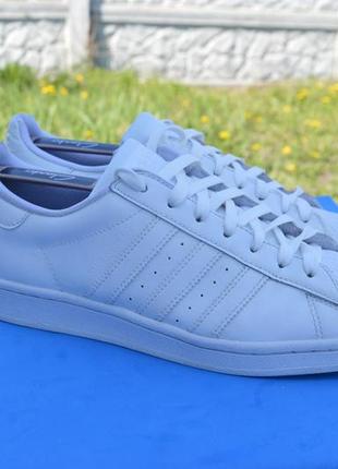 Adidas superstar мужские кроссовки белого цвета кожа оригинал 42 размер