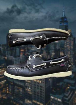 Мокасини лофери шкіряні sebago docksides authentic оригінальні