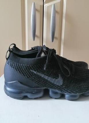 Кросiвки nike air vapormax  flyknit 3 black на стопу 26-26,5 см