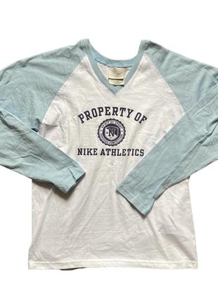 Базовый классический винтажный лонгслив футболка nike