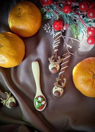 Ложка їстівна з бельгійського шоколаду9 фото