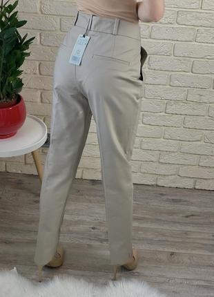 Класичні світлі брюки штани від mango3 фото