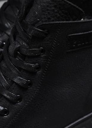 Зимние кожаные мужские ботинки кроссовки на меху philipp plein7 фото