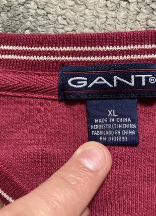 Винтажный классический стильный свитер gant3 фото