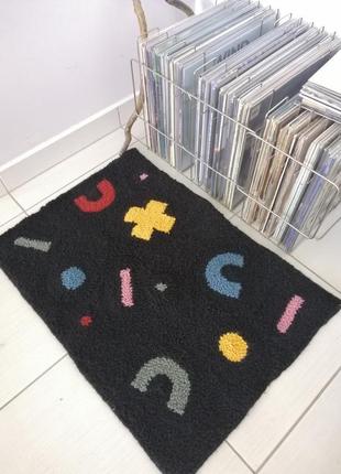 Двосторонній килим confetti, ручна робота2 фото