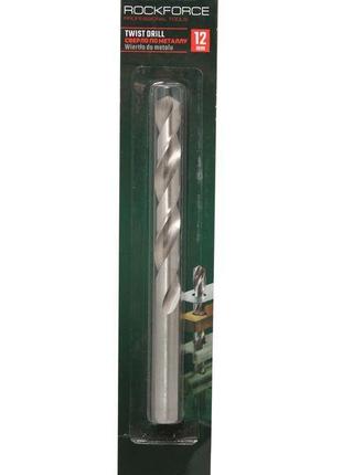 Сверло по металлу 9мм hss, в блистере rockforce rf-db90