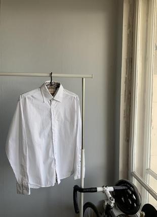 Рубашка burberry london white vintage