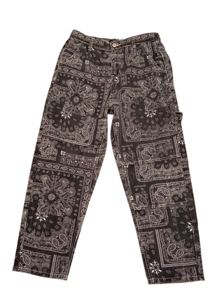 Newtusfan,трендовые широкие джинсы, молодёжные.