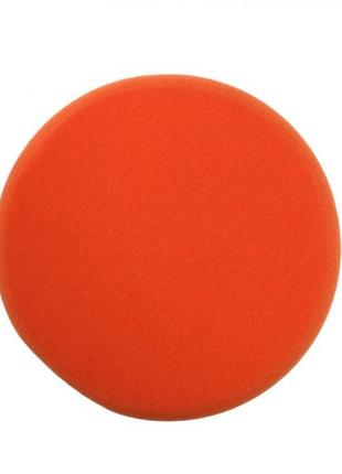 Губка для полірування на диску 180мм (м14) (колір оранжевий)1 фото