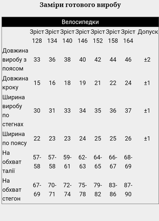 Велосипедки рубчик, тресы рубчик3 фото