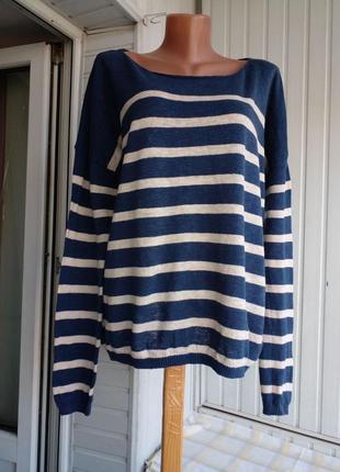 Натуральный свитер джемпер большого размера батал5 фото