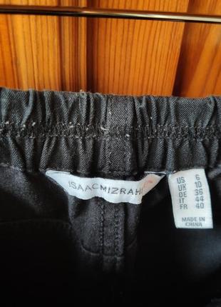 Чорні укорочені джинси3 фото