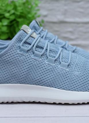 43 розмір. блакитні чоловічі кросівки adidas tubular shadow. оригінал