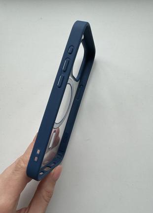 Синий чехол на iphone 15 pro 💙 2