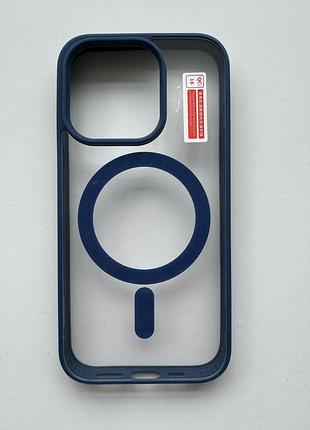 Синій чохол на iphone 15 pro 💙