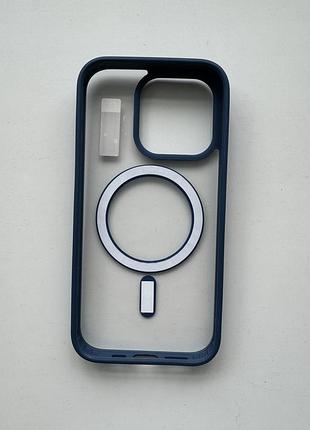 Синий чехол на iphone 15 pro 💙 3
