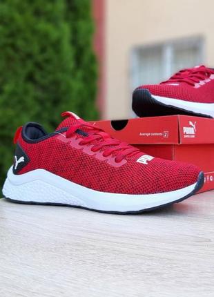 ❗️ акция ❗️кроссовки puma hybrid красные❗️распродаж последних размеров❗️4 фото