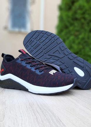 ❗️ акция ❗️кроссовки puma hybrid черные с красным❗️распродаж последних размеров❗️6 фото