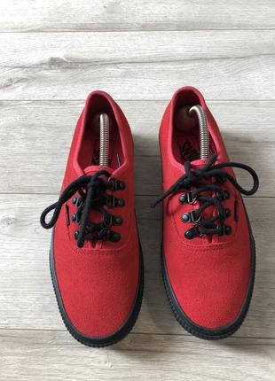 Замшевые  кеды / кеди vans platform - 40/25.5 см3 фото