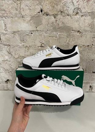 Кроссовки puma roma basic оригинал новые белые