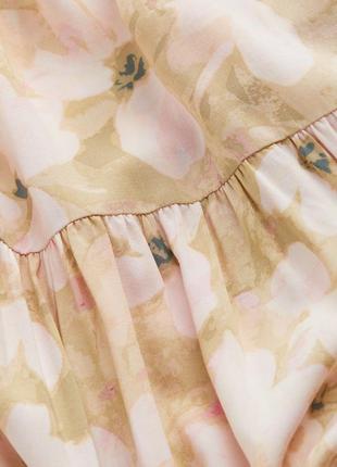 Плаття жіноче міді квітковий принт8 фото