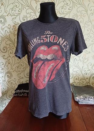 The rolling stones футболка. металл мерч