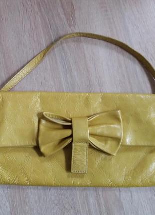 Мини сумка клач от итальянского бренда gianni chiarini3 фото
