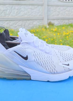 Nike air max 270 чоловічі кросівки білого кольору оригінал 42 розмір1 фото