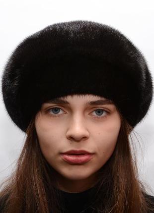 Норковый женский берет